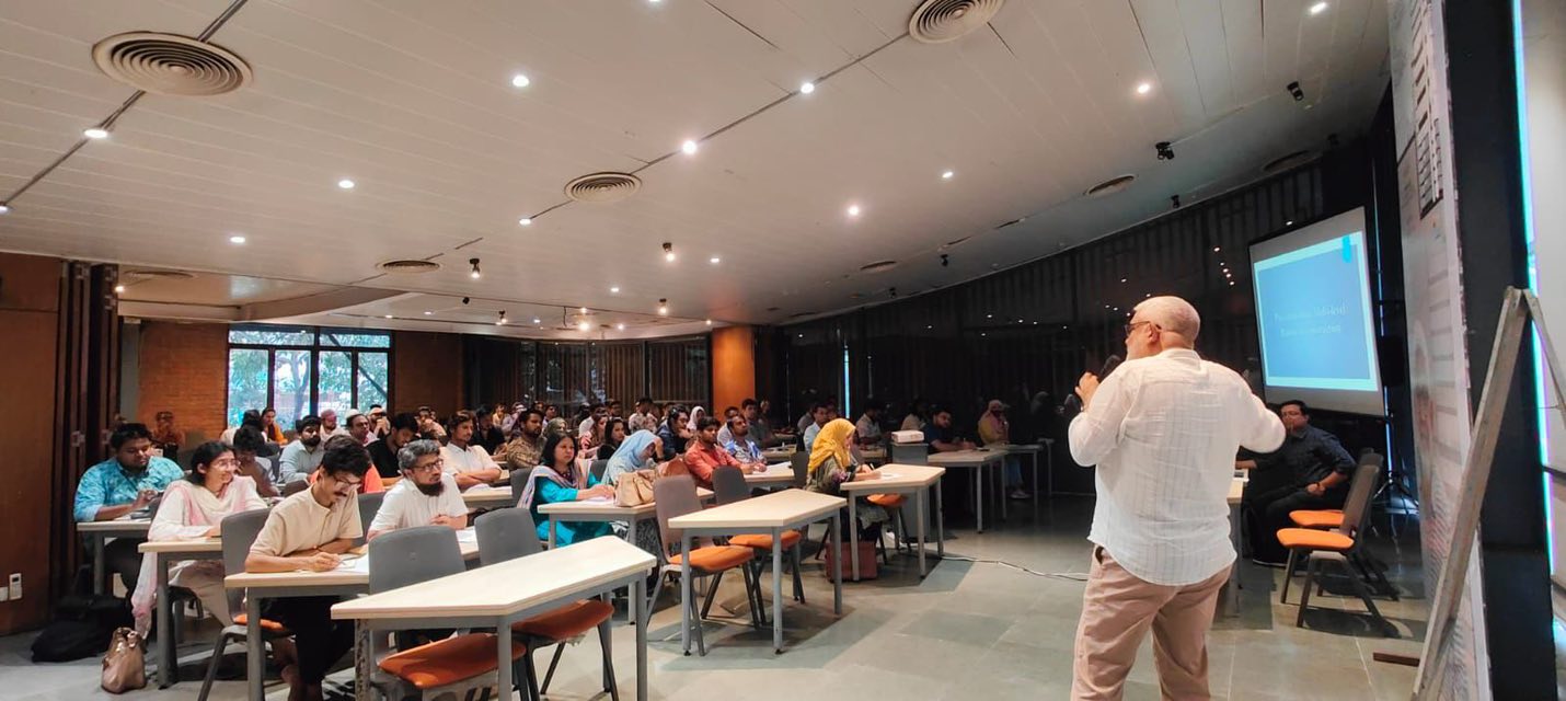 বাস্থই কার্যালয়ে “Construction Techniques for Multiple Basements” শীর্ষক একটি CPD অনুষ্ঠিত