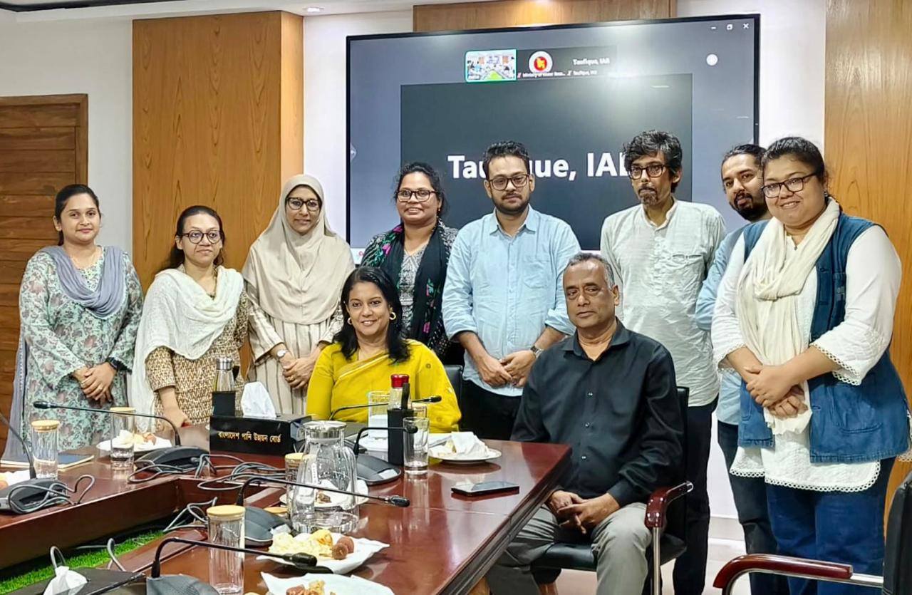 IAB President led a delegation of Landscape Architects and Urban Designers to meet with Syeda Rizwana Hasan, Adviser