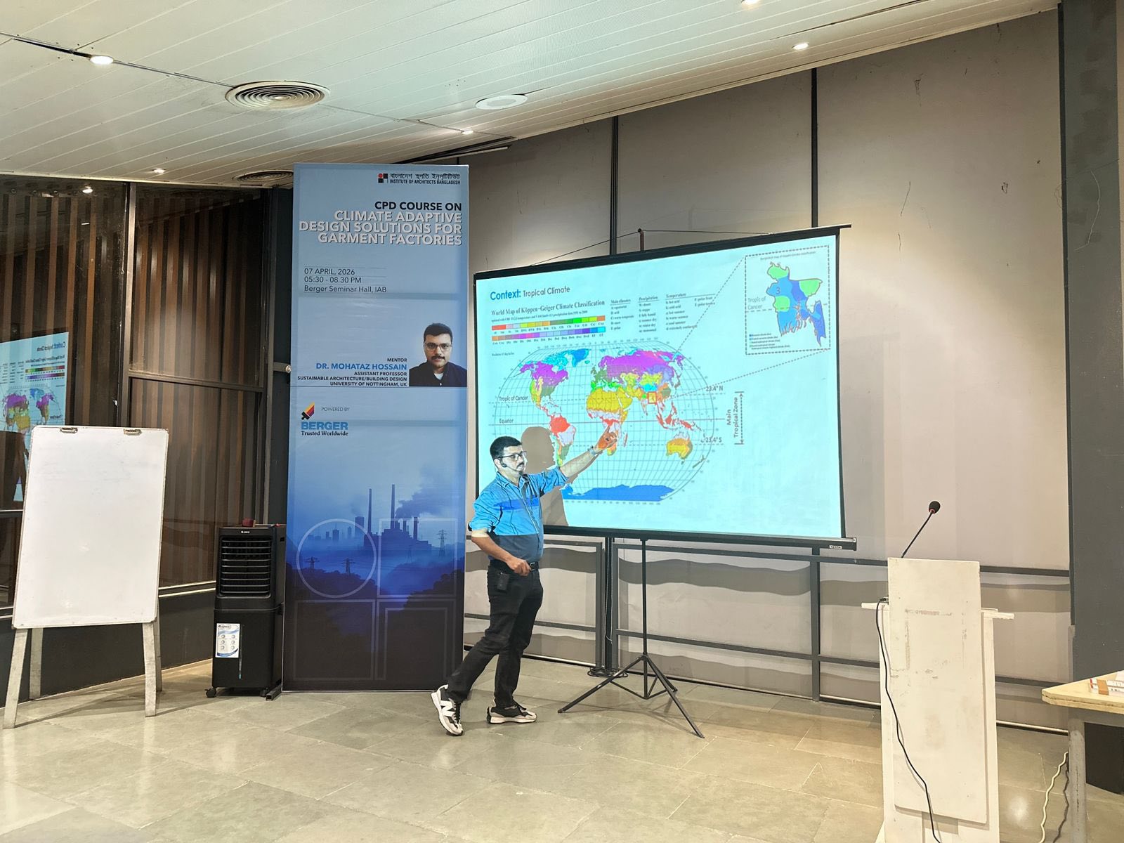 “Climate Adaptive Design Solutions for Garment Factories” শীর্ষক CPD অনুষ্ঠিত