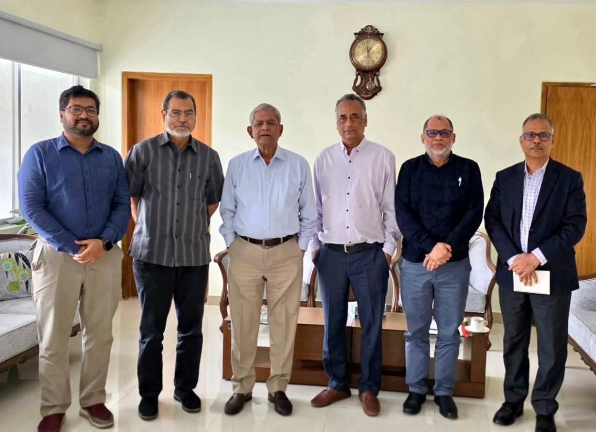 স্থানীয় সরকার, পল্লী উন্নয়ন ও সমবায় মন্ত্রণালয়ের মাননীয় মন্ত্রী জনাব মির্জা ফখরুল ইসলাম আলমগীরের সঙ্গে বাস্থই প্রতিনিধিদলের সৌজন্য সাক্ষাৎ ও মতবিনিময়
