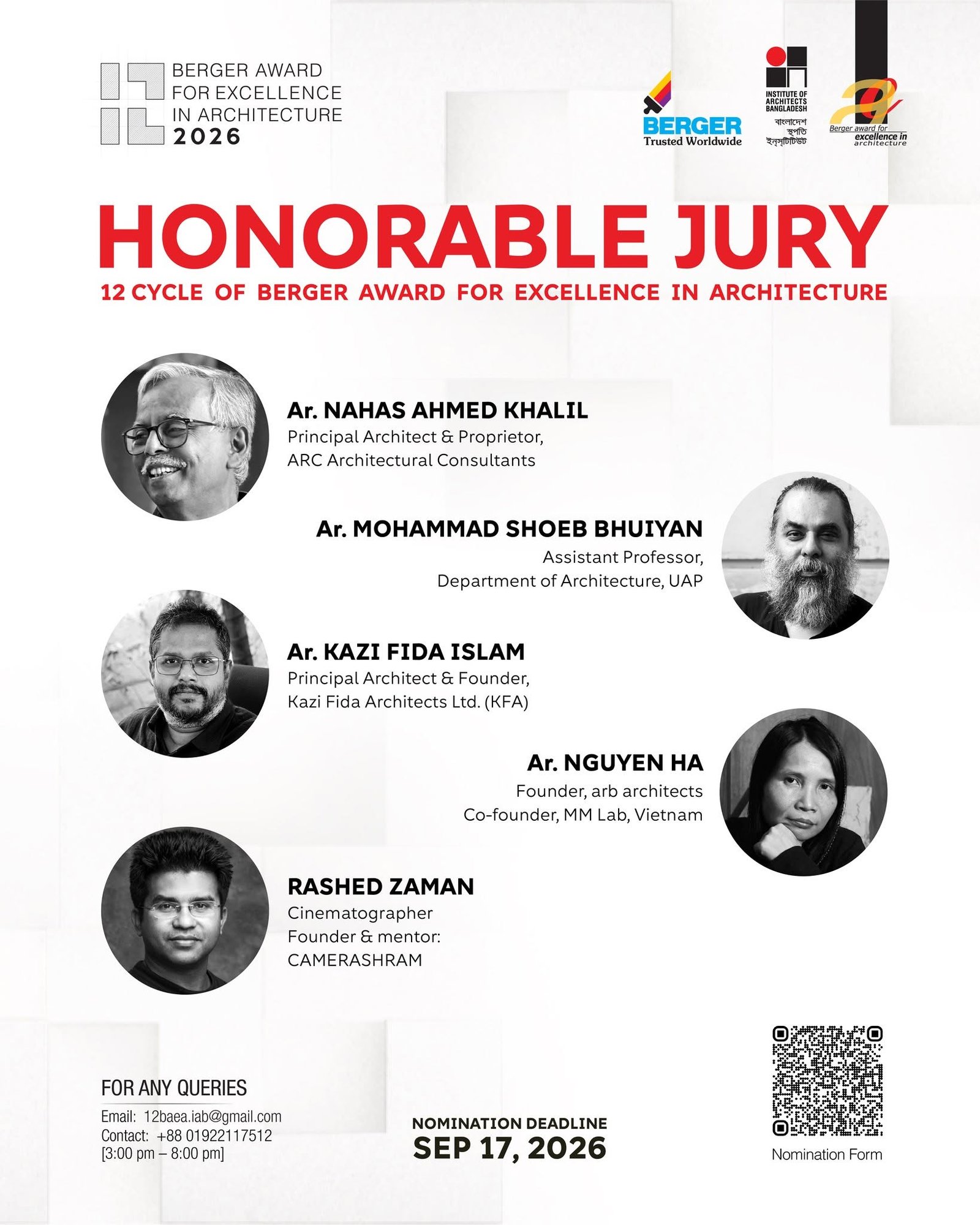 Meet the Honorable Jury!